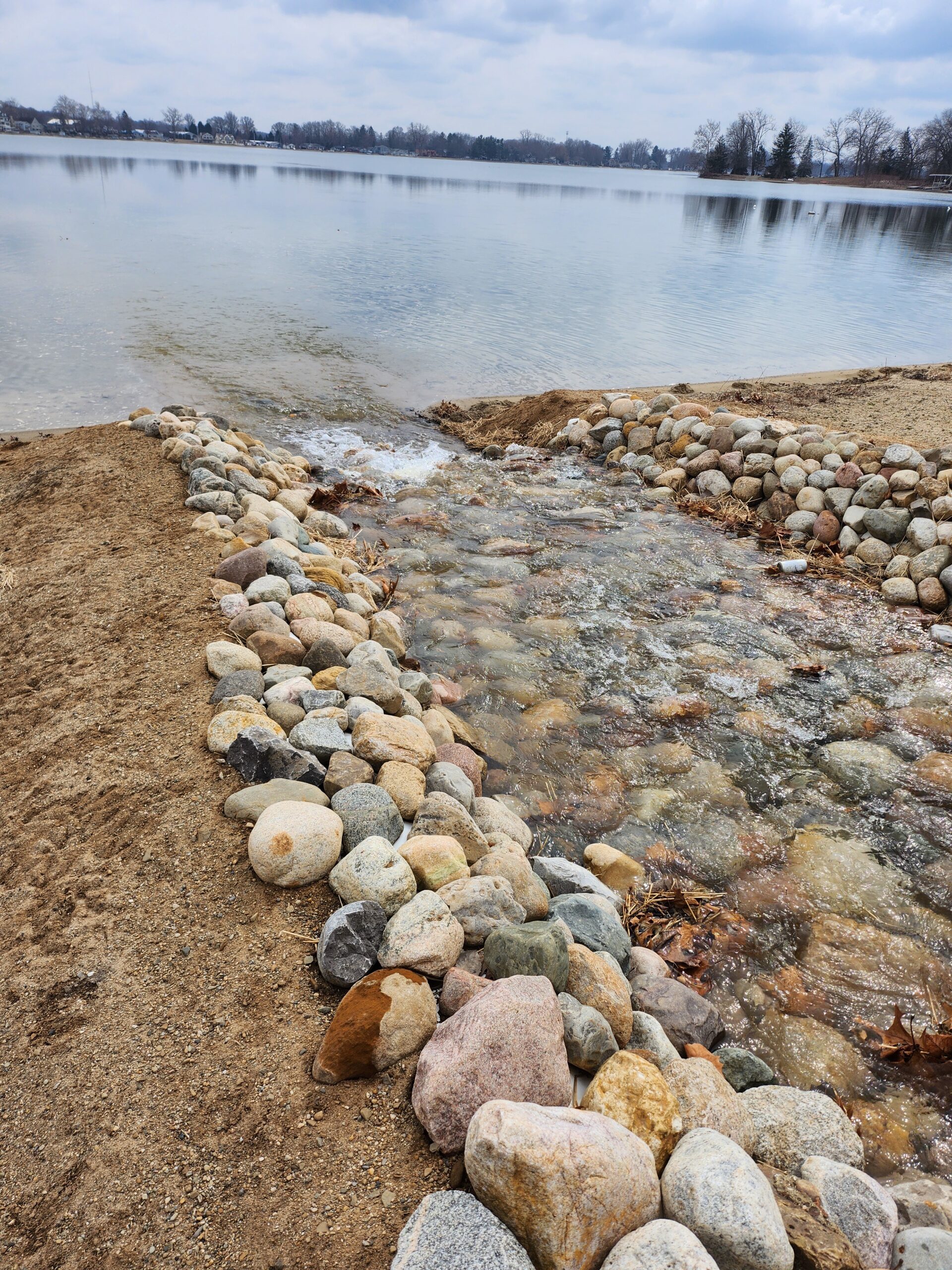 The well is working - Barron Lake Association