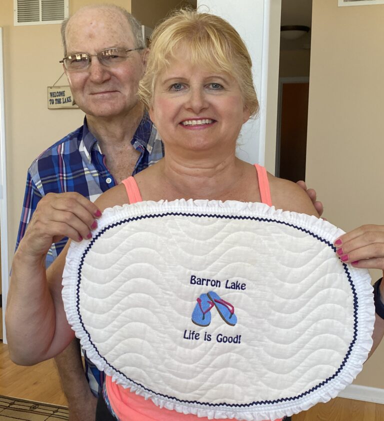 Mark and Irene Share Lake Memories - Barron Lake Association